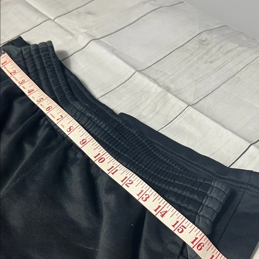 Nike Dri-FIT Black Athletic joggers with white Logo - Size M